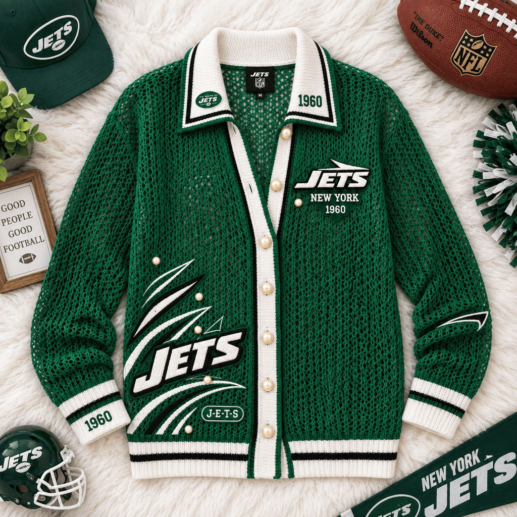 NYJ Women’s Open-Knit Cardigan NTKO