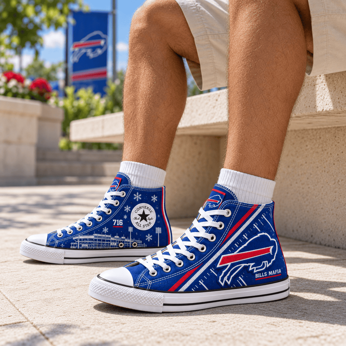PREMIUM BFBL HIGH-TOP SNEAKERS HQH