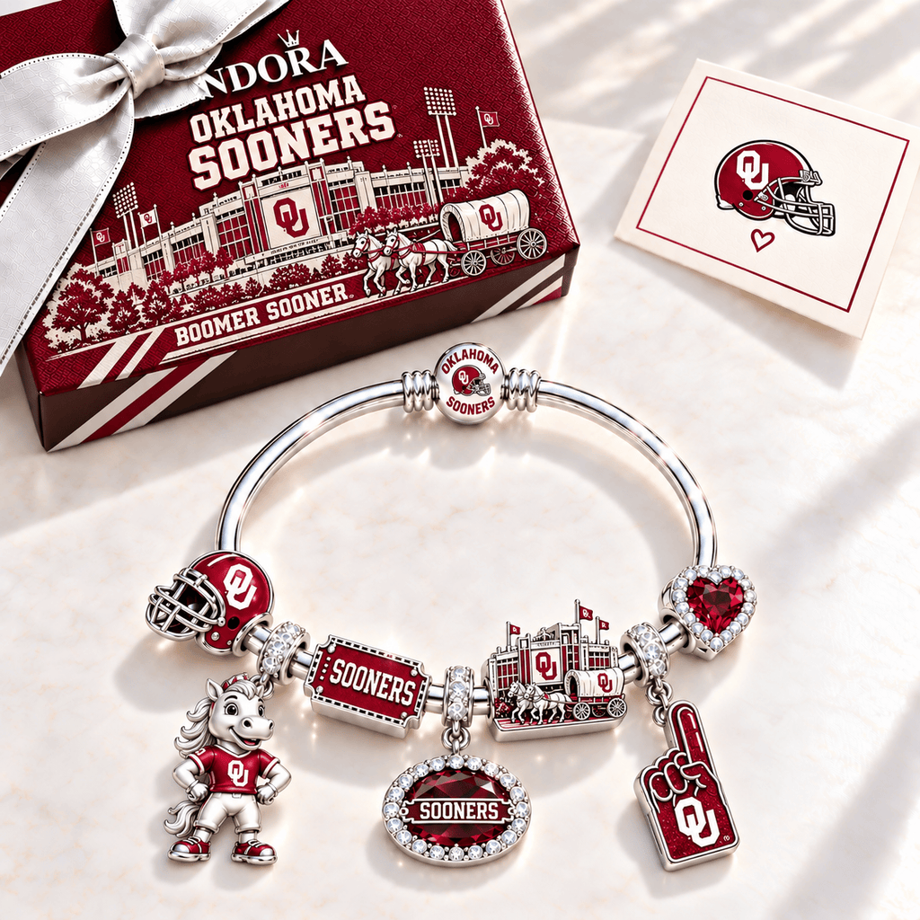 OSN Silver Charm Bracelet Set TMH