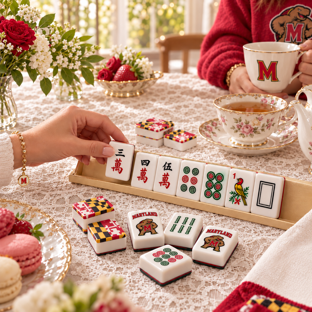 Premium MLT Mahjong Tiles Set TNSM