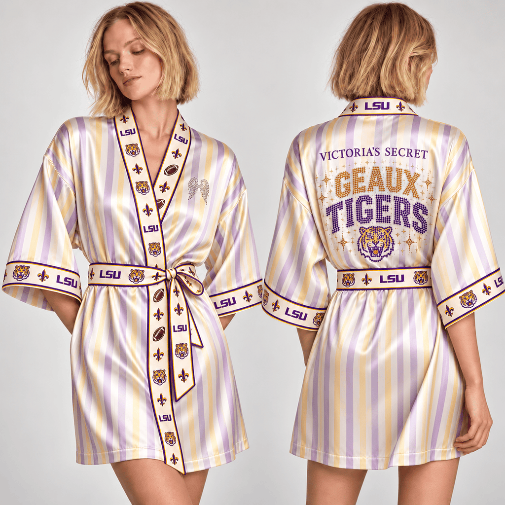 PREMIUM LSUT Satin Robe BMD