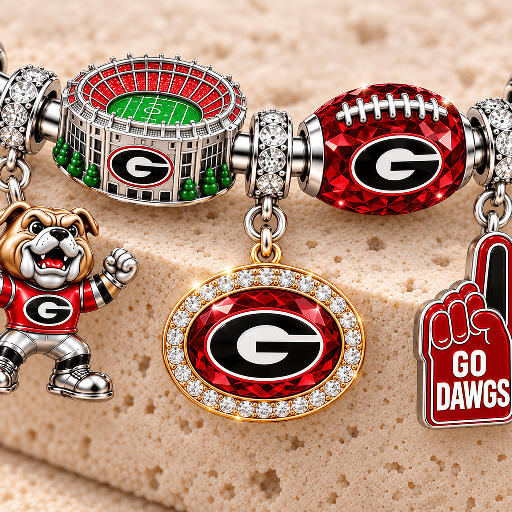 GGBD Silver Charm Bracelet Set TMH