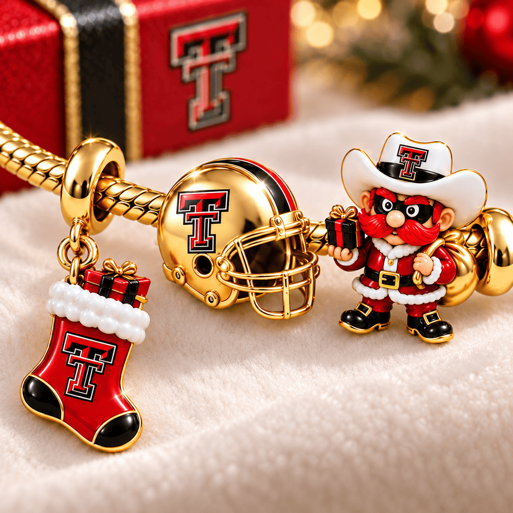 TTRR Gold Charm Bracelet Set TTTT
