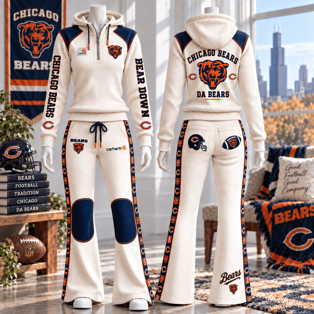 CCB Premium Heritage Half-Zip Flare Set NTNA