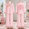 TVF Women’s Premium Signature Satin Pajama Set NTNA