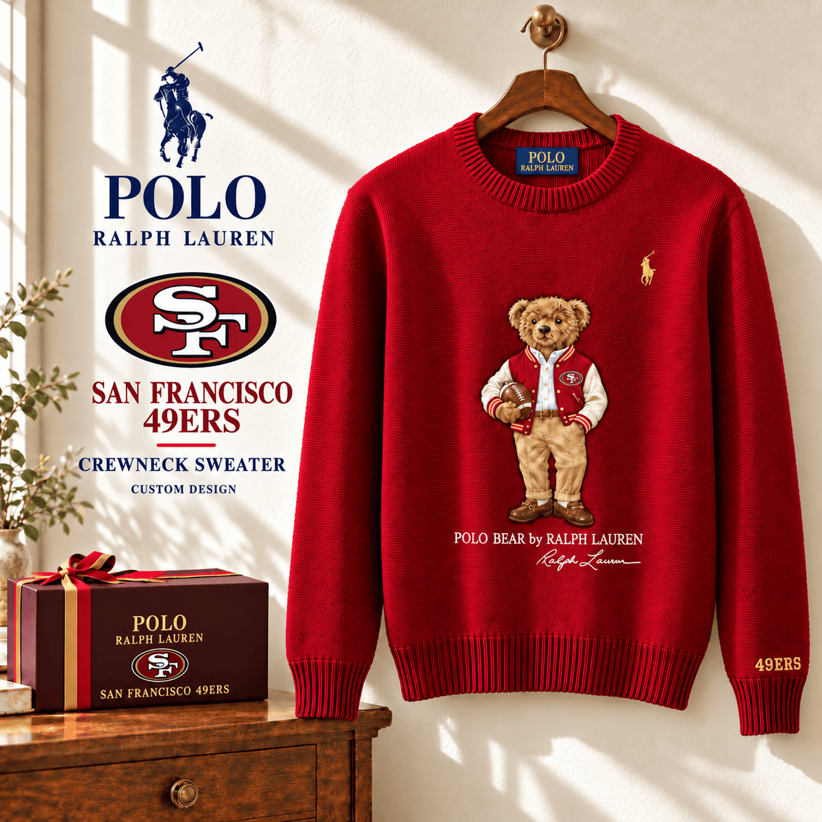 SF49 PREMIUM Crewneck Swerater NHVH